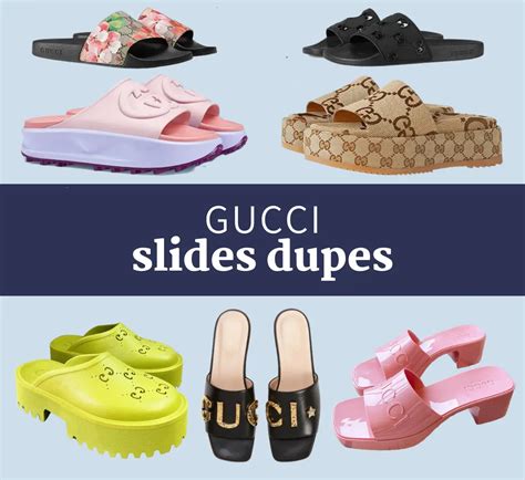 gucci slide dupes amazon|gucci knock off heels.